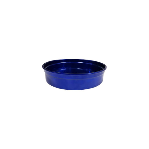 CHEF INOX ROUND BAR TRAY ALUMINIUM 330x50mm BLUE