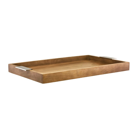 CHEF INOX TRAY ROOM SERVICE 620x400x50mm LIGHT MANGOWOOD