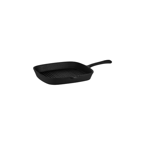 CHEF INOX SQUARE SKILLET w/HDLS CAST IRON 230x230mm