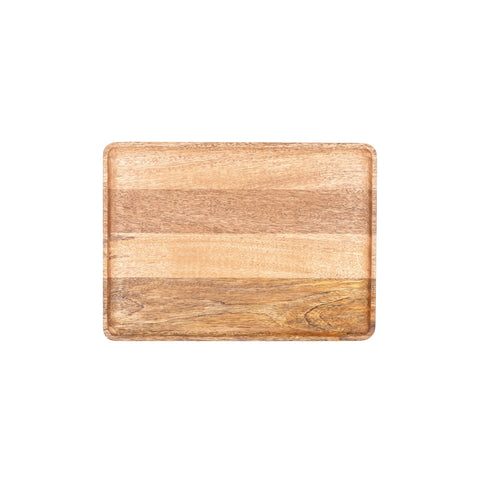 CHEF INOX RECT SERVING BOARD MANGOWOOD 350x255x15mm NATURAL