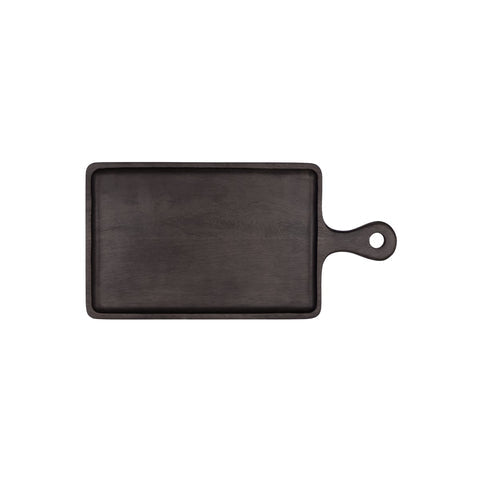 CHEF INOX RECT SERVING BOARD w/HDL MANGOWD 300x400x200mm DRK