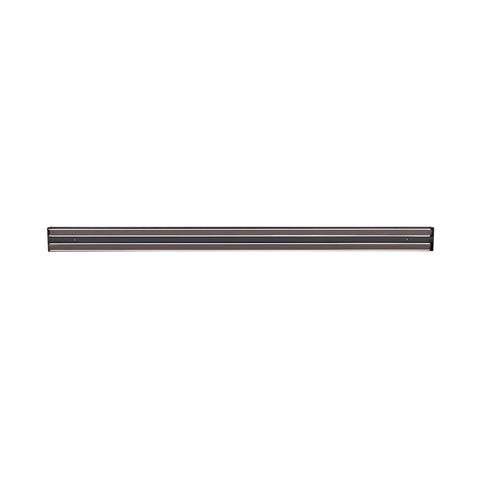 CHEF INOX UTENSIL/KNIFE MAGNETIC RACK PVC 600mm BLACK