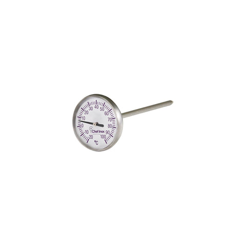CHEF INOX THERMOMETER POCKET w/CASE 18/10 DIA32mm/PROBE130MM