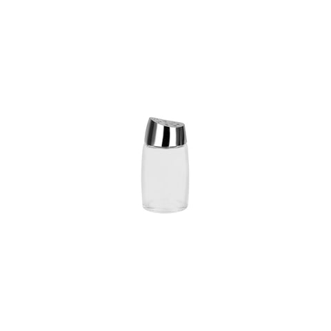 CHEF INOX SALT & PEPPER CITY SQUIRE GLASS w/S/S LID 80mm