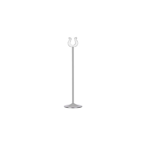 CHEF INOX TABLE NUMBER STAND 18/10 300mm Box of 10