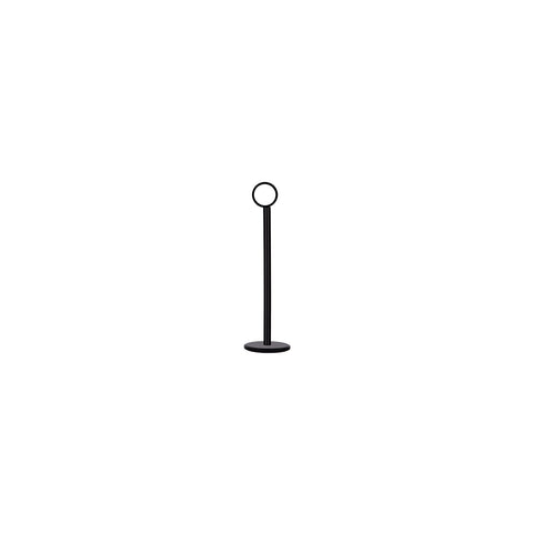 CHEF INOX TABLE NUMBER STAND 200mm BLACK Box of 20
