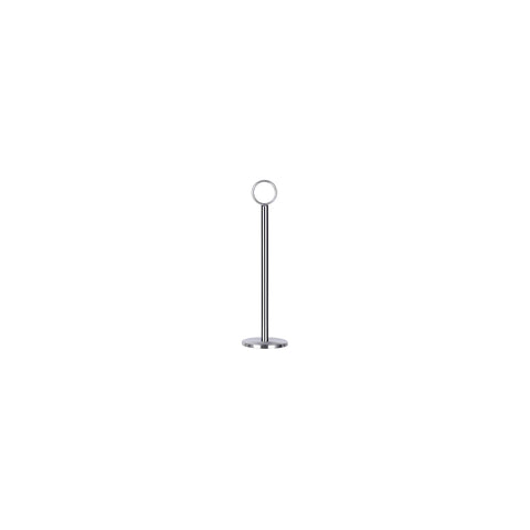 CHEF INOX TABLE NUMBER STAND 200mm CHROME Box of 20