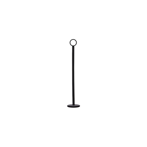 CHEF INOX TABLE NUMBER STAND 300mm BLACK Box of 20