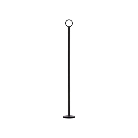 CHEF INOX TABLE NUMBER STAND 380mm BLACK Box of 20
