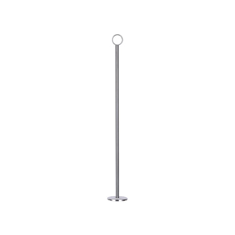 CHEF INOX TABLE NUMBER STAND 450mm CHROME Box of 12