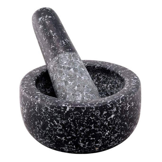 Mini Mortar and Pestle, 9.5cm - Black Speckled