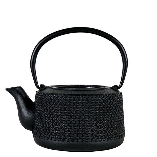 Avanti Emperor Hobnail Cast Iron Teapot, 800ml - Black