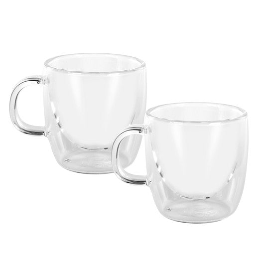 Avanti Caffe Manico Double Wall Glass - Set of 2, 100ml