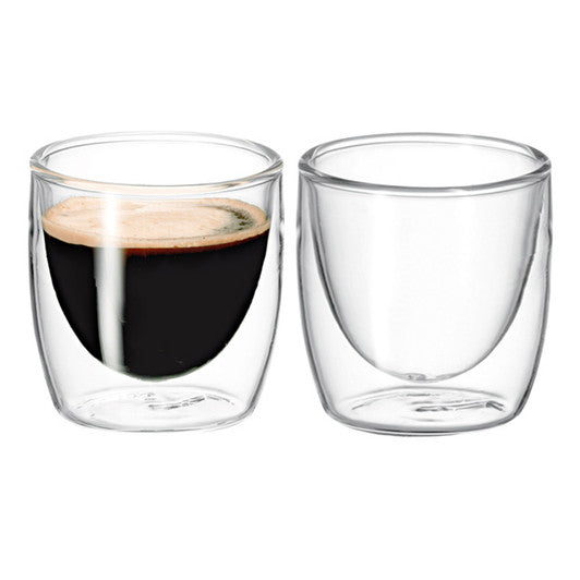 Avanti Caffe Double Wall Glass - Set of 2, 100ml