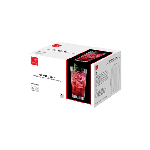 BORMIOLI ROCCO OXFORD BAR BEVERAGE 395ml CLEAR (3.40768) Box of 6