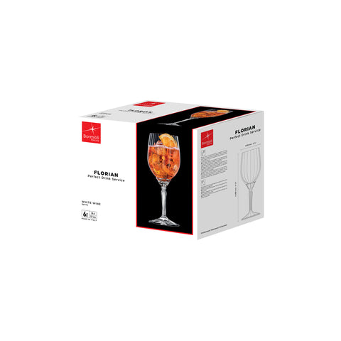BORMIOLI ROCCO FLORIAN WHITE WINE 380ml CLEAR (1.99410) Box of 6
