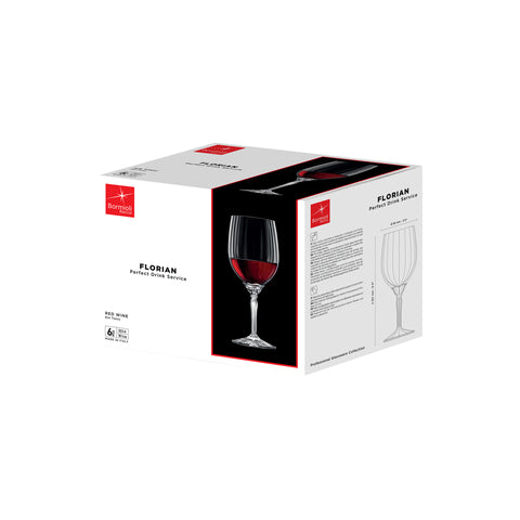 BORMIOLI ROCCO FLORIAN RED WINE 535ml CLEAR (1.99411) Box of 6