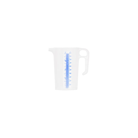 CHEF INOX BLUE SCALE PP THEMO MEASURING JUG-1.0Lt