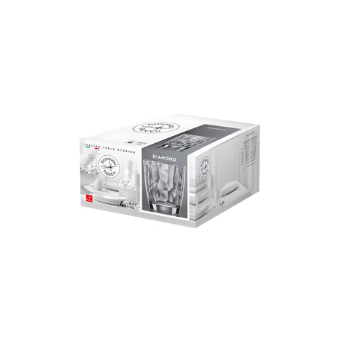 BORMIOLI ROCCO DIAMOND DOF 385ml CLEAR (302260M02321990) Box of 6