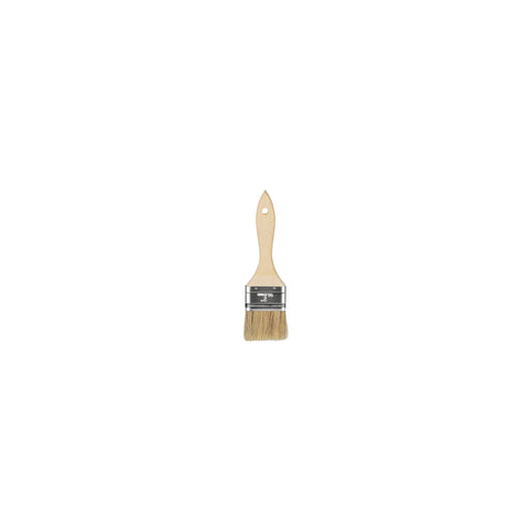 CHEF INOX PASTRY BRUSH NATURAL BRISTLES w/WOOD HDL 50mm/ 2"