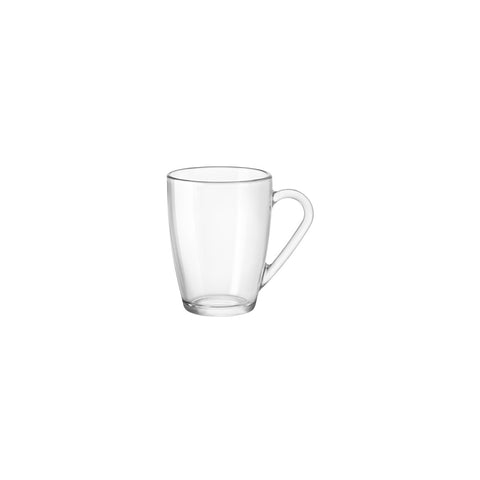 BORMIOLI ROCCO ICON MUG w/HANDLE 340ml CLEAR (4.16831) Box of 6