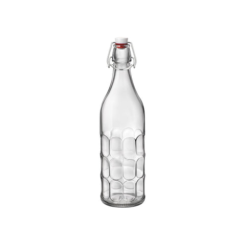 BORMIOLI ROCCO MORESCA BOTTLE 1.0lt WHITE TOP (3.45930) Box of 20