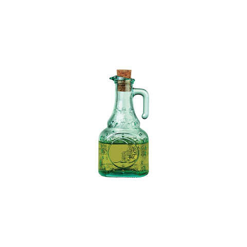 Bormioli Rocco COUNTRY HOME HELIOS OIL BOTTLE w/CORK 248ml (6.26790) Box of 12