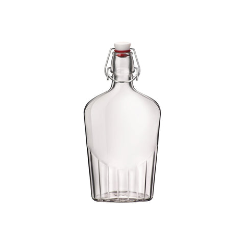 BORMIOLI ROCCO FIASCHETTA POCKET FLASK 0.5lt CLEAR (3.89130) Box of 12