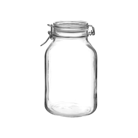 BORMIOLI ROCCO FIDO JAR 4.0lt CLEAR LID (1.49260) Box of 6