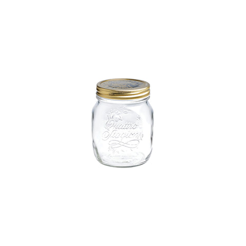 QUATTRO STAGIONI JAR 102mm, 0.70lt 86mm LID (349760) Box of 6