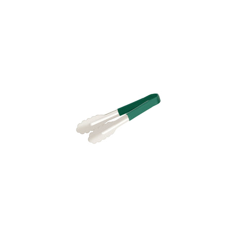 CHEF INOX UTILITY TONG S/S HDL 230mm GREEN