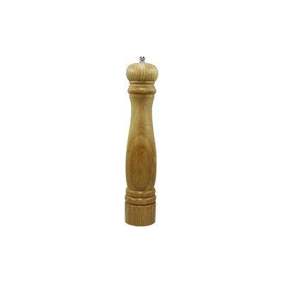 CHEF INOX TEMPO MILL SALT/PEPPER WD CERAMIC GEAR 215mm BIRCH