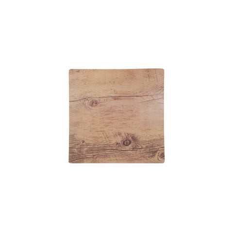 CHEF INOX SQUARE PIZZA BOARD MA 255x255mm OAK WOOD EFFECT