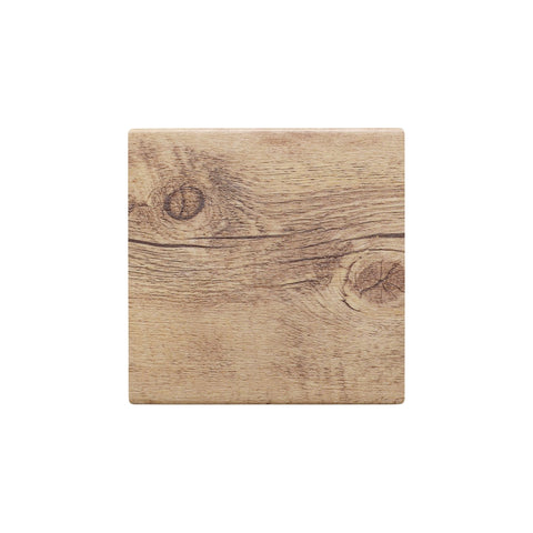 CHEF INOX SQUARE PIZZA BOARD MA 310x310mm OAK WOOD EFFECT