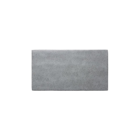 CHEF INOX PIZZA BRD RECT MELAMINE 325x175mm LIGHT GREY SLATE