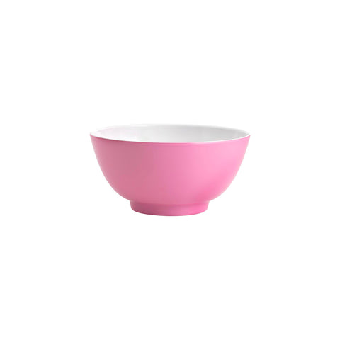 JAB GELATO-PINK/WHITE ROUND BOWL 150x60mm Box of 6