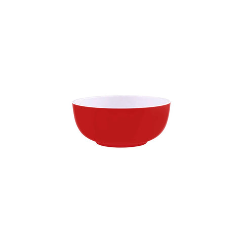 JAB GELATO-RED/WHITE ROUND BOWL 150x60mm Box of 6