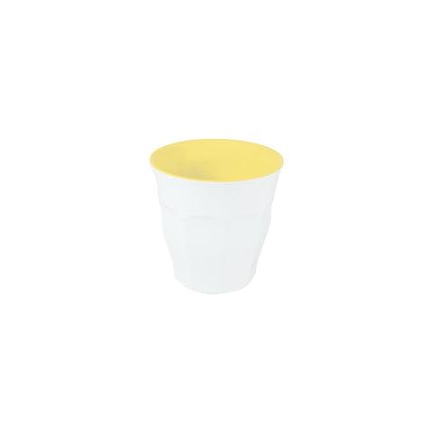 JAB SORBET-LEMON/WHITE BODY TUMBLER 90mm 300ml Box of 12