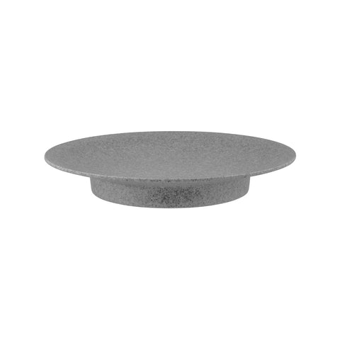 JAB CONCRETE MATT CAKE STAND/PLATE FOOTED COUPE 340x50mm(201 Box of 4
