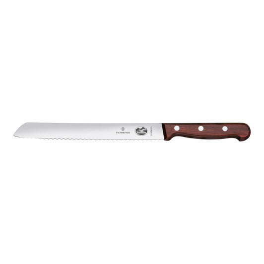 Victorinox Bread Knife 21cm,Wavy Edge - Wood - GB