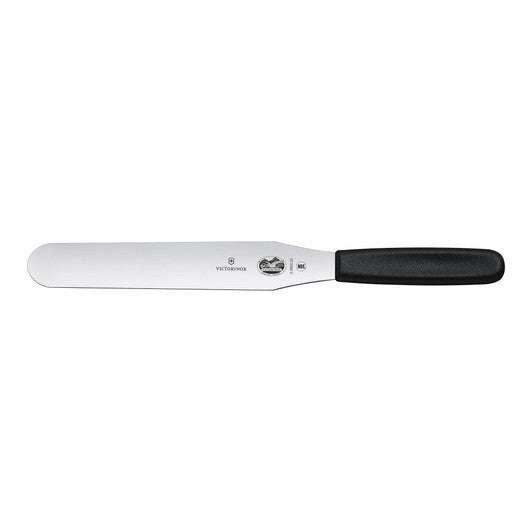 Victorinox  Spatula,20cm,Flexible Straight Blade,Nylon,Hang Sell - Black
