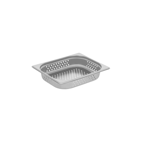 CHEF INOX ANTI-JAM PERF STEAM PAN 1/2 SIZE 325x265x65mm 4lt