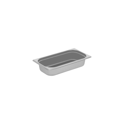 CHEF INOX ANTI-JAM STEAM PAN 1/3 SIZE 325x180x65mm 2.4lt