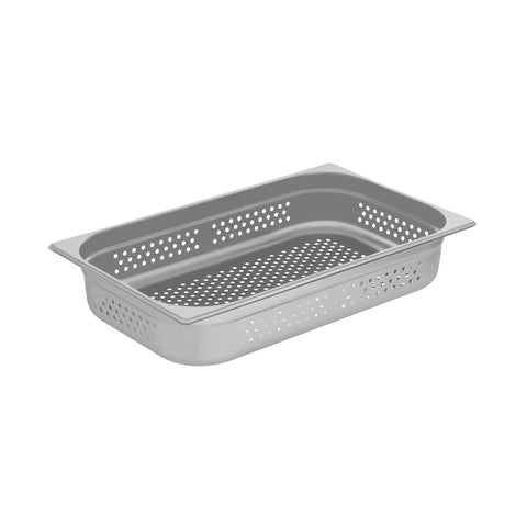 CHEF INOX ANTI-JAM PERF STEAM PAN 1/1 530x325x100mm 13.7lt