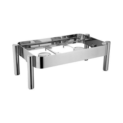 CHEF INOX RECT CHAFER STAND SUIT 54901 18/8 GN 1/1