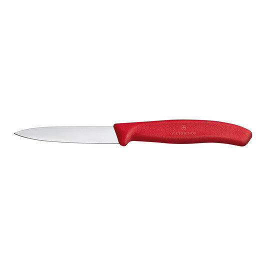 Victorinox Paring Knife,8 cm Pointed Blade,Classic,Red