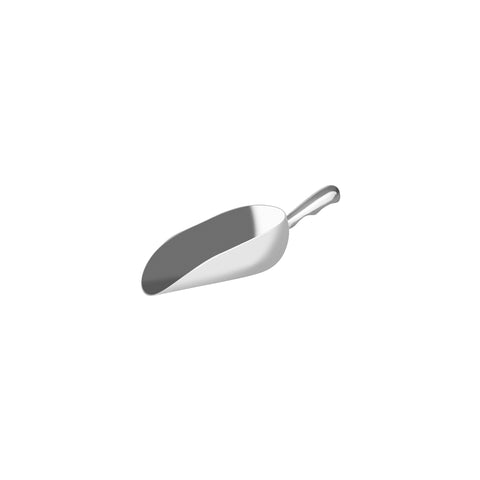 CHEF INOX ROUND SCOOP ALUMINIUM 200x100mm 680ml/24oz