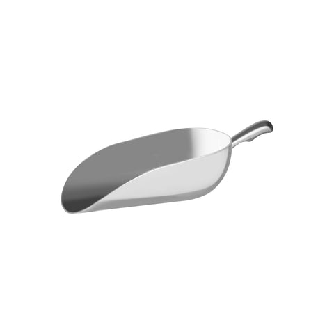 CHEF INOX ROUND SCOOP ALUMINIUM 300x160mm 2380ml/84oz