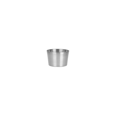 CHEF INOX PUDDING MOULD ALUMINIUM 85x55mm Box of 10