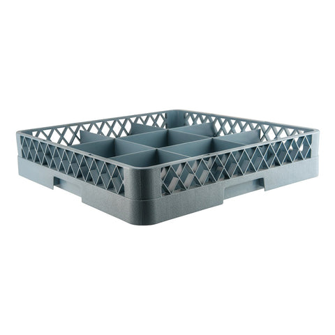 CHEF INOX WASHRACK 9-COMP 490x490x100mm